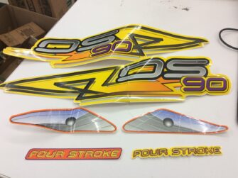 2002 Can-Am Front decal set - Mini DS 90 (5pc.) see comments