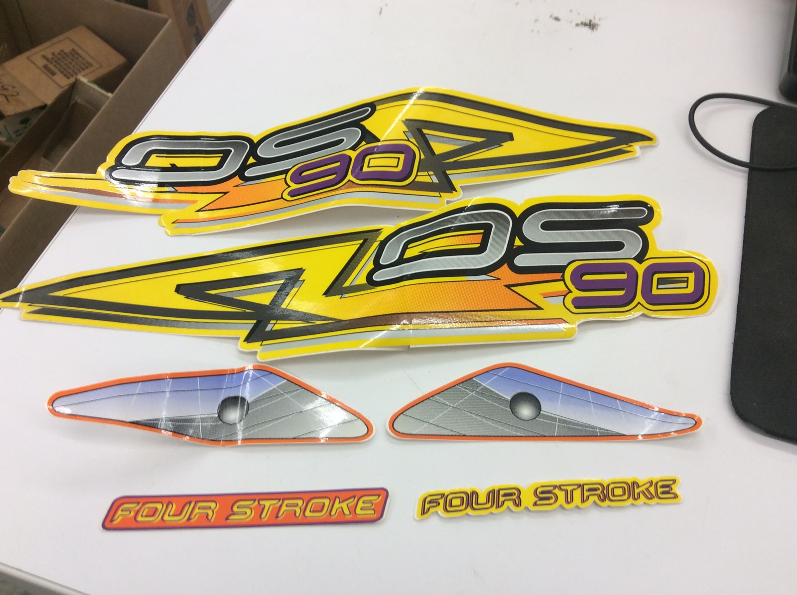 2002 Can-Am Front decal set - Mini DS 90 (5pc.) see comments - Image 4