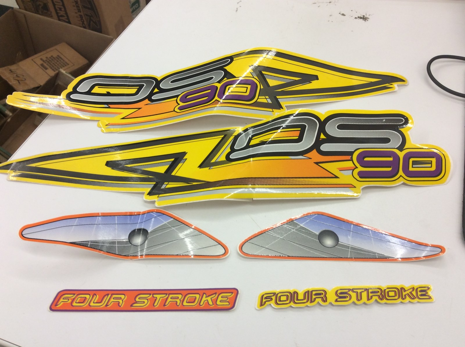 2002 Can-Am Front decal set - Mini DS 90 (5pc.) see comments