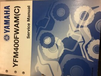 Yamaha Factory Service Manual