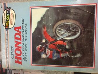 HONDA CLYMER SERVICE MANUAL
