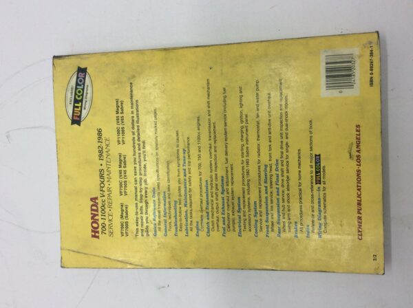 1982 Honda Clymer M327 Manual - Image 2