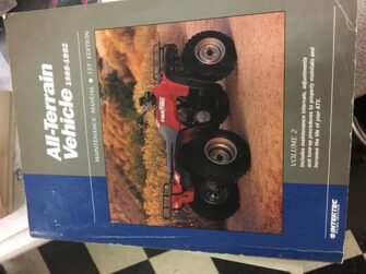 All terrain maintenance manual 1st edition