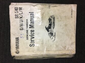 Genuine service manual
