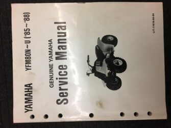 Genuine service manual