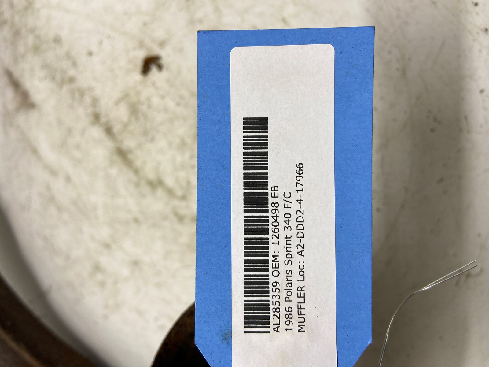 1986 Polaris Muffler - Image 5