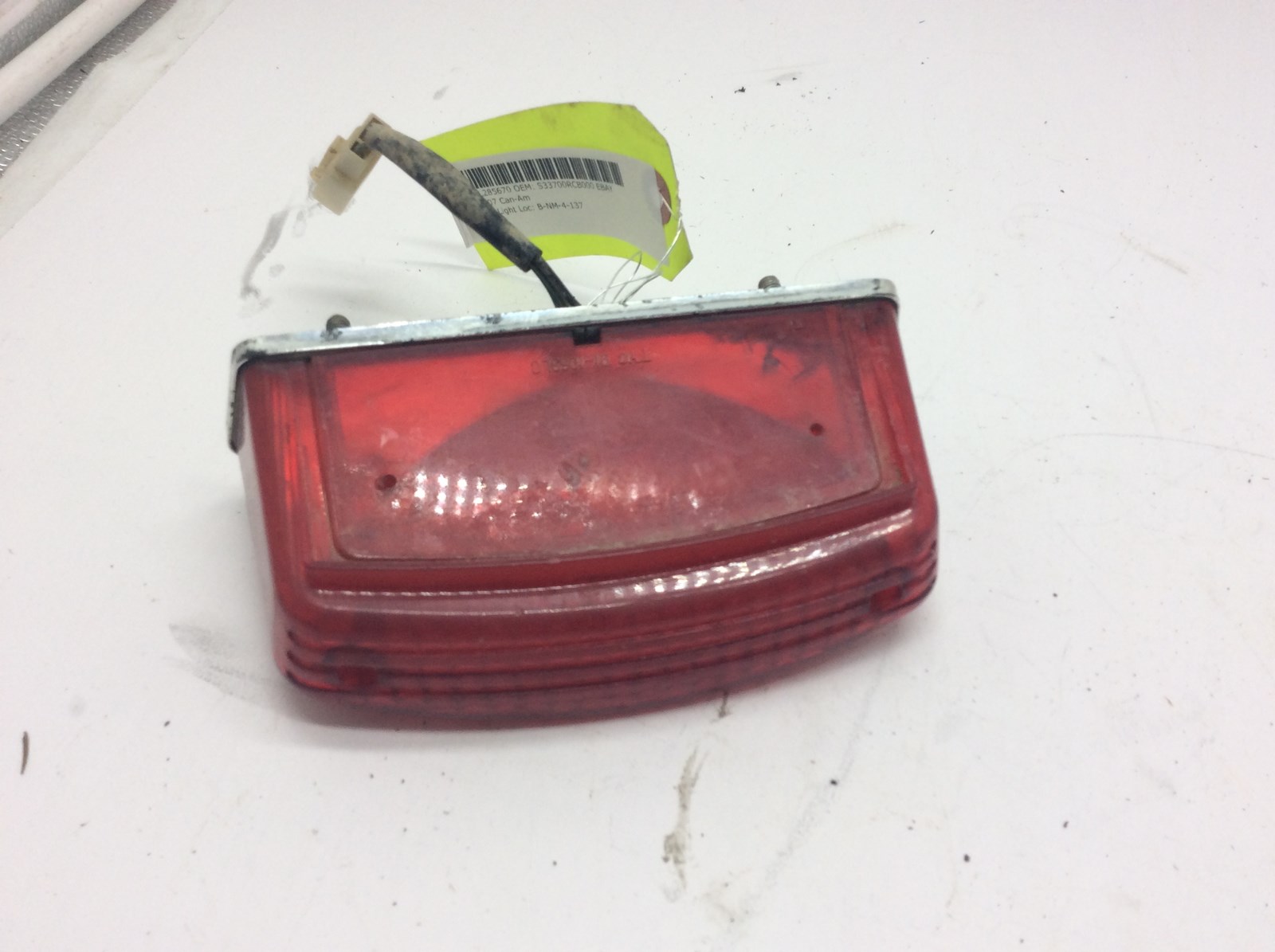 2007 Can-Am DS 250 Tail Light Assembly