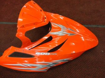 2007 Polaris Red Hood