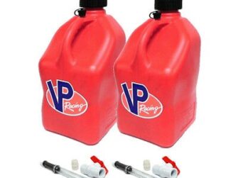 VP RACING SQUARE RED MOTORSPORTS CONTAINER WITH HOSE SPECIAL