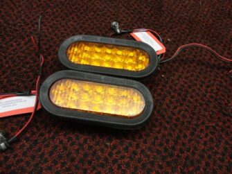 Federal Signal trailer lights - PAIR - see comments