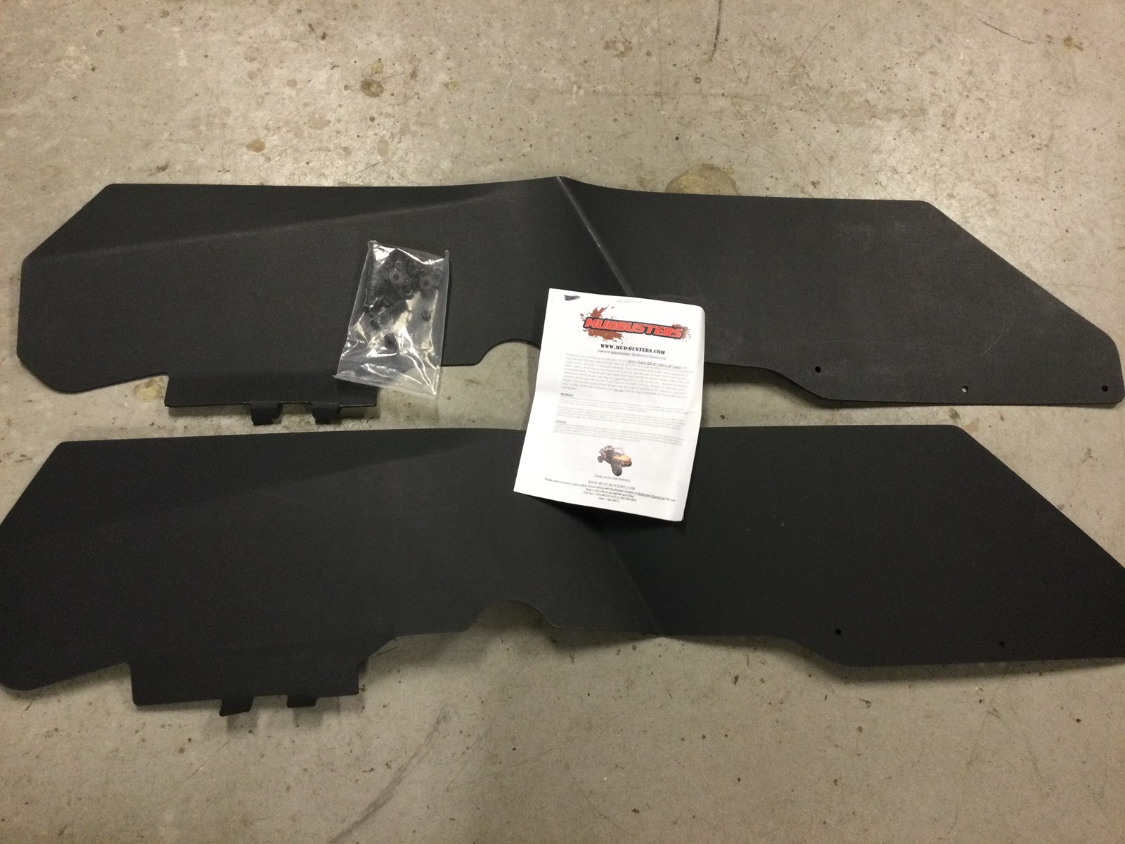 2014 Polaris Rear fender Flair Kit - RZR XP 1000