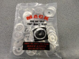 5/16" Round Mack Stud Backers - 48 Pack