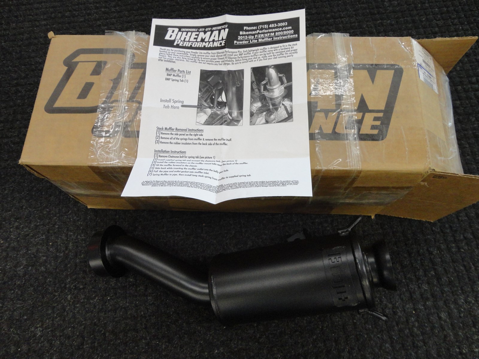 2012 Arctic Cat BikeMan Performance Muffler - Image 2