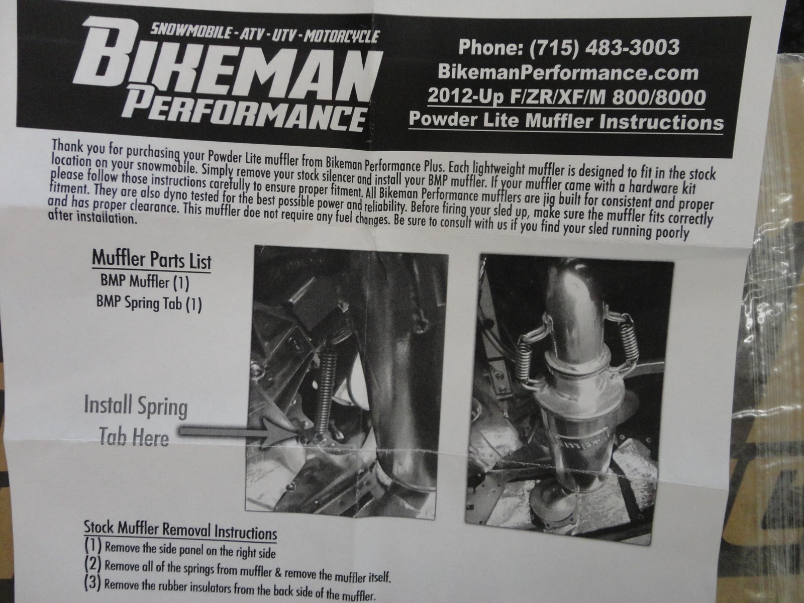 2012 Arctic Cat BikeMan Performance Muffler - Image 5