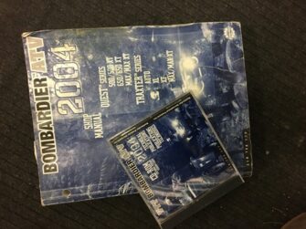 2004 Bombardier Traxter Quest ATV Service Manual sold w/ CD-ROM