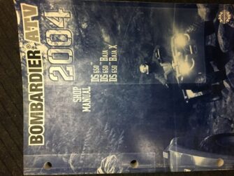 Bombardier ATV service manual