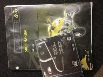 Bombardier ATV Shop Manual w CD