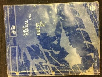 Bombardier Service Manual 2002