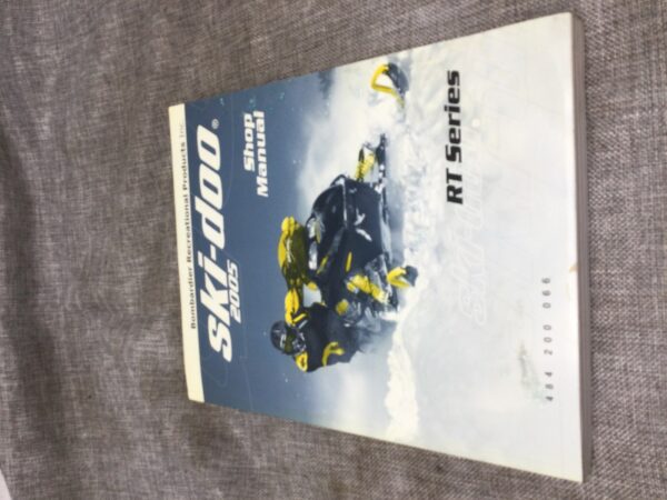Ski-doo 2005 shop manual - Image 2