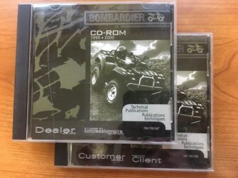 1999-2000 BOMBARDIER ATV CD Service manual