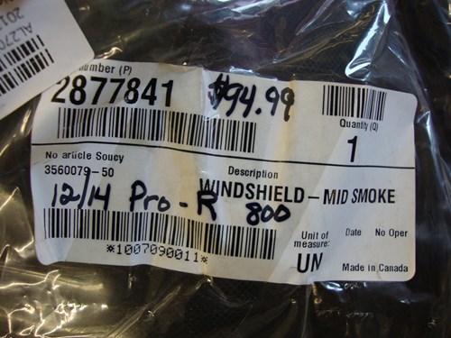 2012 Polaris Windshield - Image 3