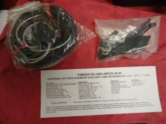 ATV Auxiliary Lamp Mounting Kit