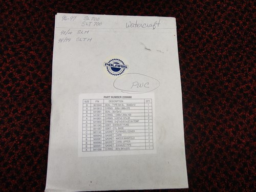 1999 Polaris Complete Gasket kit - SLH / SLTH