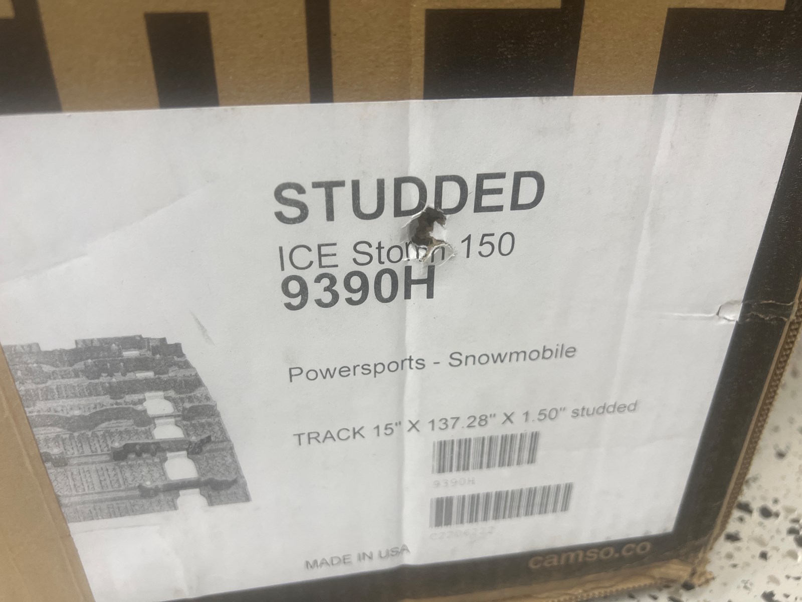 Camso ICE Storm 150 Track 9390H - Image 5