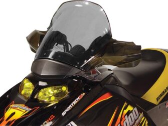 2004 Ski-Doo New PowerMadd Cobra Windshield - 14.5" Tinted