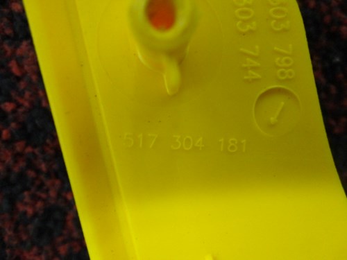 2014 Ski-Doo yellow windshield support - see comments - Image 2