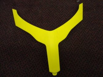2014 Ski-Doo yellow windshield support - see comments