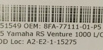 2005 Yamaha hood - silver