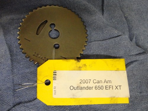 2007 Can-Am CAMSHAFT SPROCKET 42 T - Outlander 650 EFI XT - Image 4