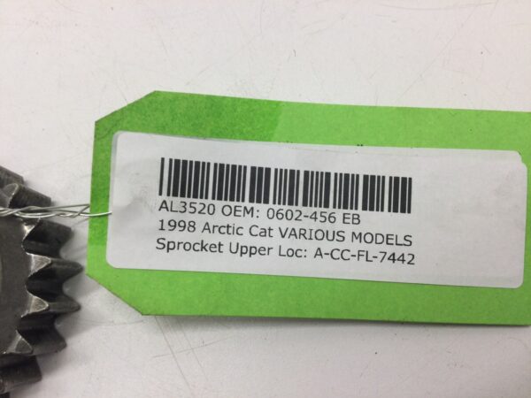 1998 Arctic Cat Upper Sprocket - Image 5