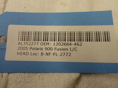 2005 Polaris cylinder head - gold - Image 3