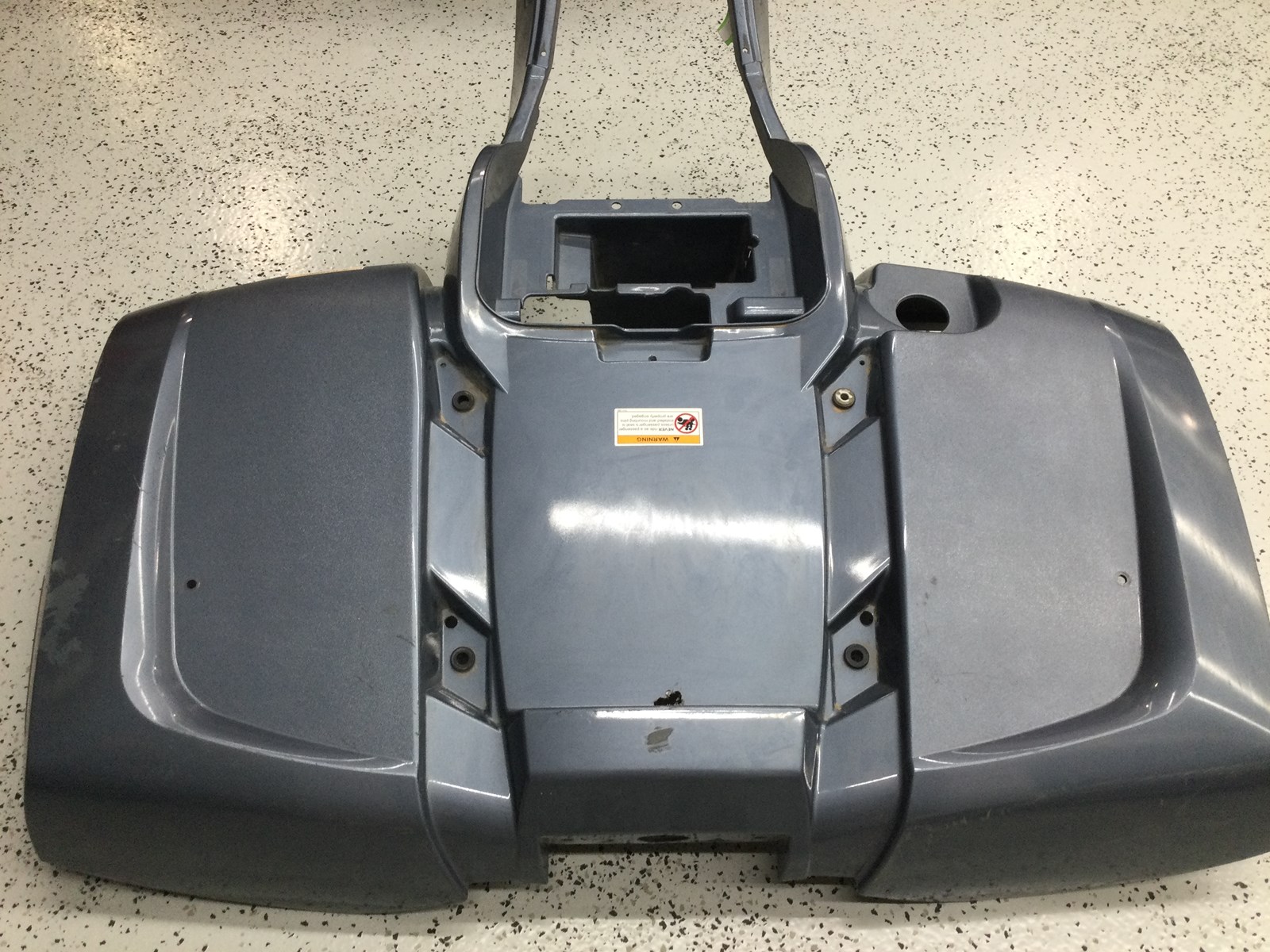 2009 Arctic Cat Rear Fenders - 550 H1 TRV - steel blue - Image 3