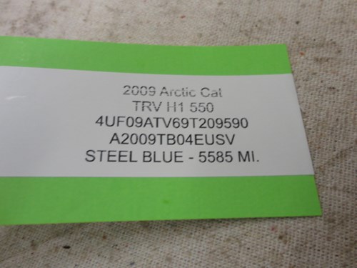 2009 Arctic Cat brake reservoir - 550 H1 TRV - Image 3