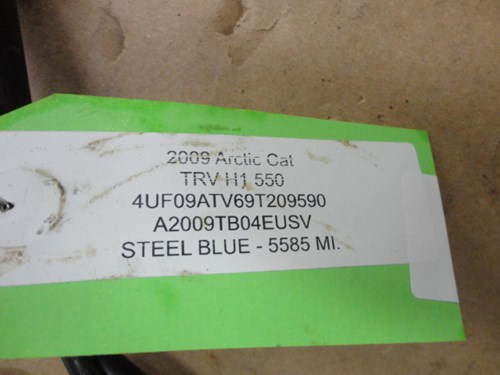 2009 Arctic Cat throttle cable - 550 H1 TRV - Image 2