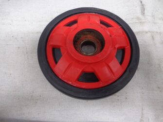 WHEEL IDLER 141mm. red