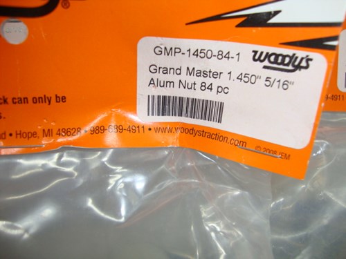 WOODYS GRAND MASTER SILVER STUDS 1.450" 84/PK - Image 4