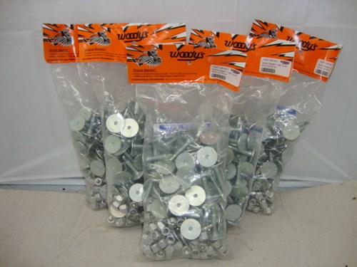 WOODYS GRAND MASTER SILVER STUDS 1.450" 84/PK