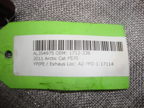 2011 Arctic Cat Exhaust Manifold. - Image 5