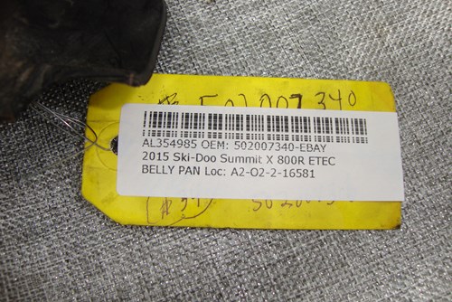 2015 Ski-Doo RH BELLY PAN