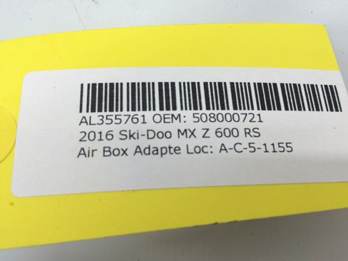 2016 Ski-Doo Intake adapter - Image 5