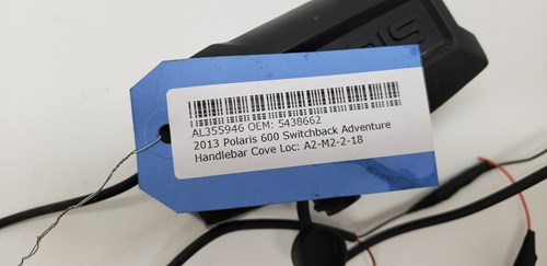 2013 Polaris Handlebar Cover w/Auxiliary Power Plug - See Comments - Image 5