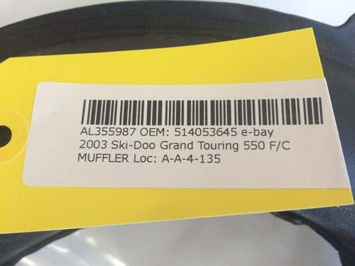 2003 Ski-Doo Muffler - Image 5