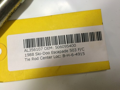 1988 Ski-Doo Tie rod center link. - Image 5