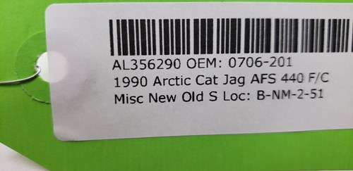 1990 Arctic Cat Bracket - LH - Image 5