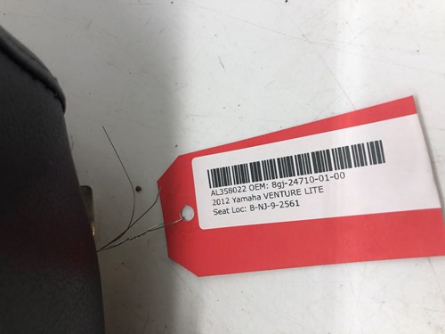 2012 Yamaha Seat