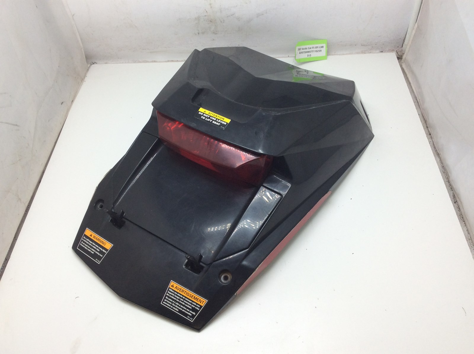 2007 Arctic Cat Rear Box with tail light - Image 2